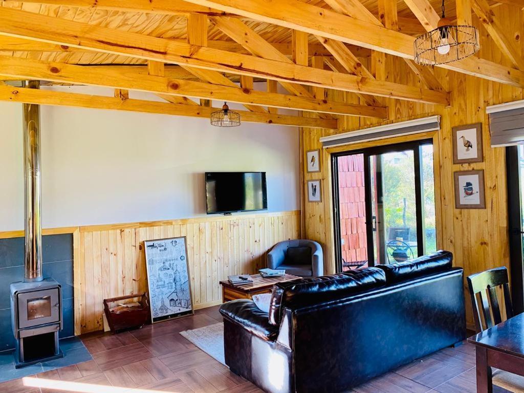 Villa Rio Blanco Hornopirén Exterior foto
